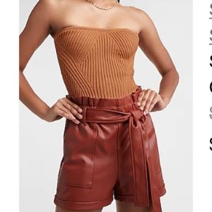 🌷NWT EXPRESS ribbed tube top sweater